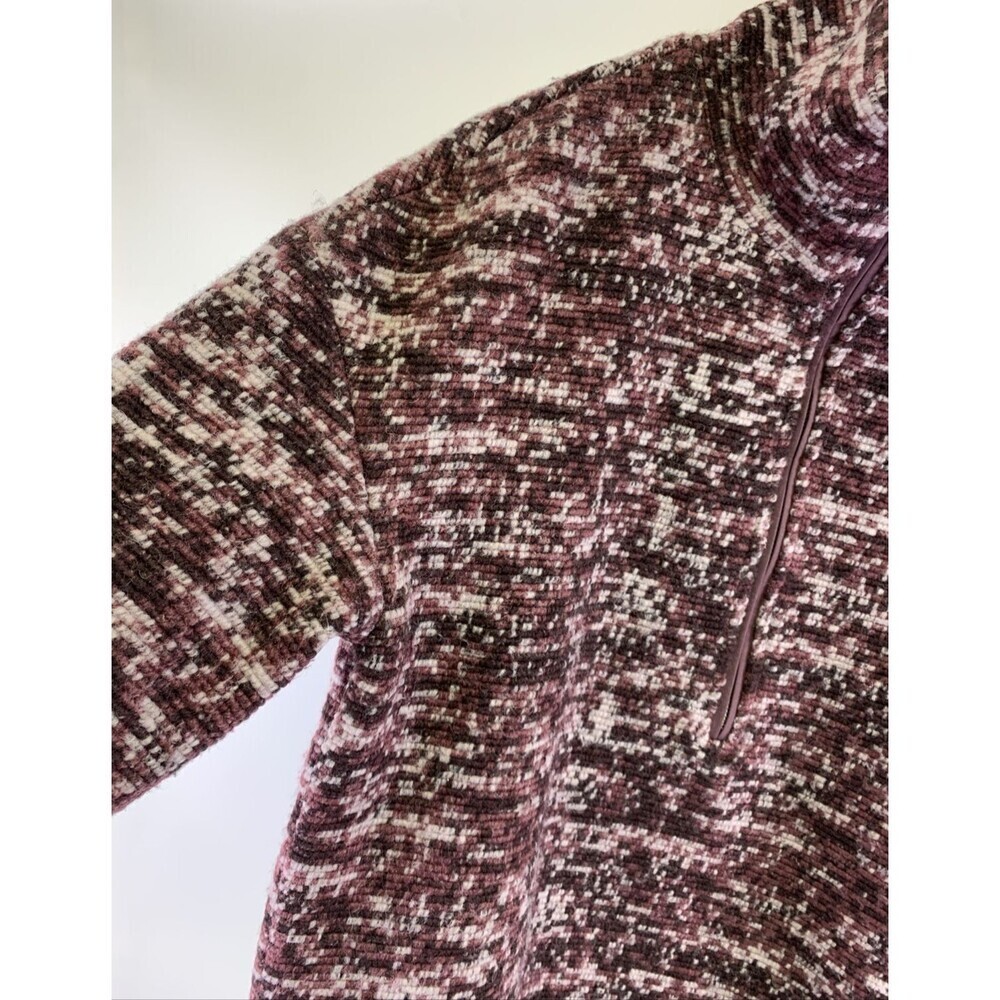 Varley Bailey Half Zip Pullover Sweater Mauve Spa… - image 4